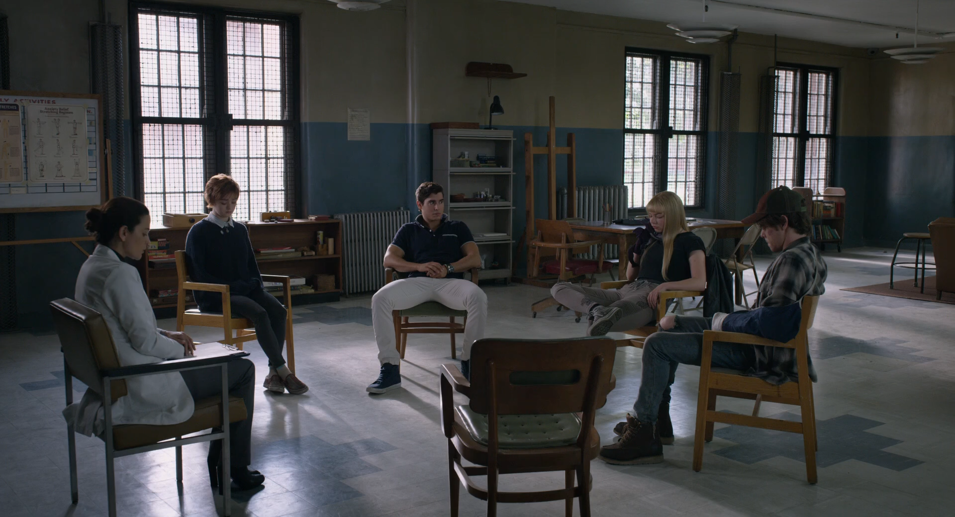 It reminds me of The Breakfast Club. Just, with superpowers.