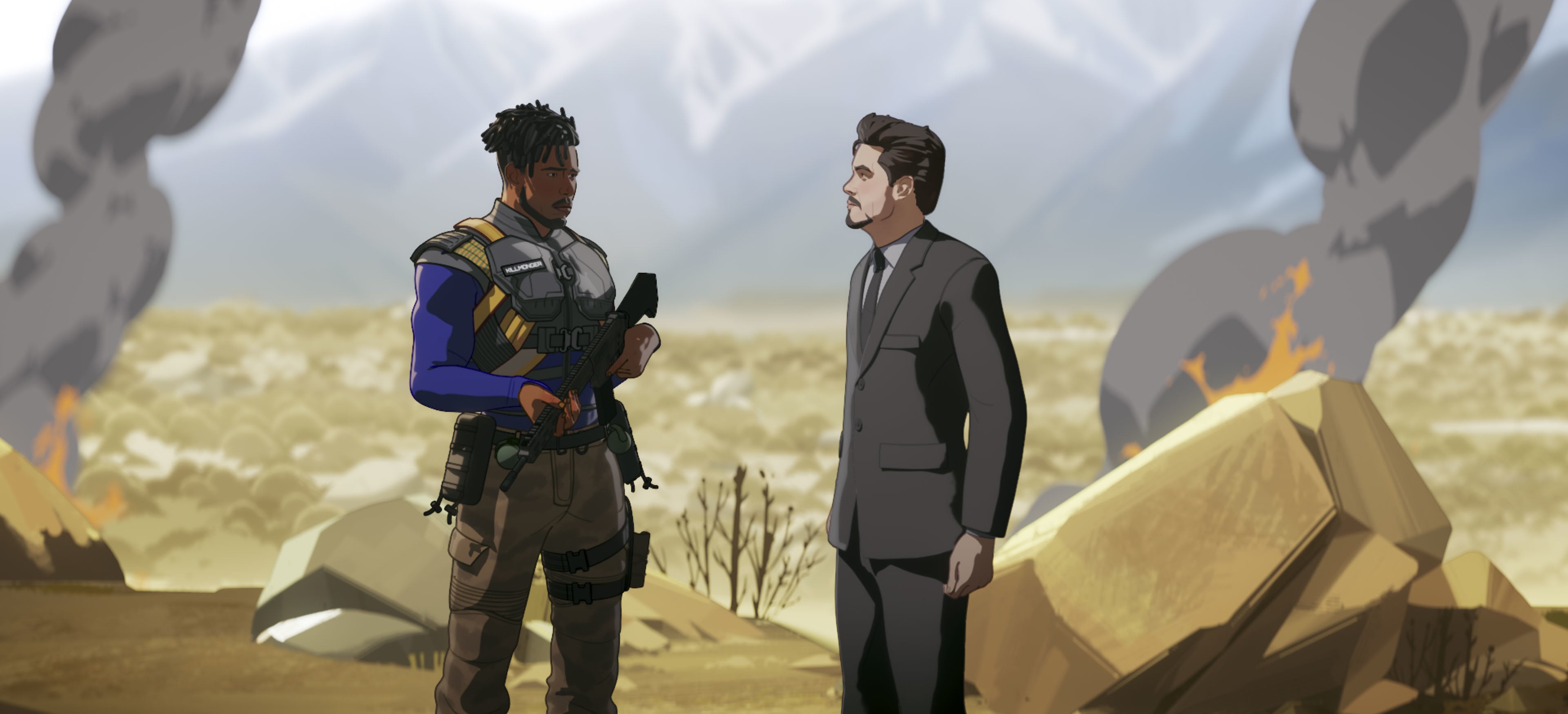 What if...? - Killmonger and Tony