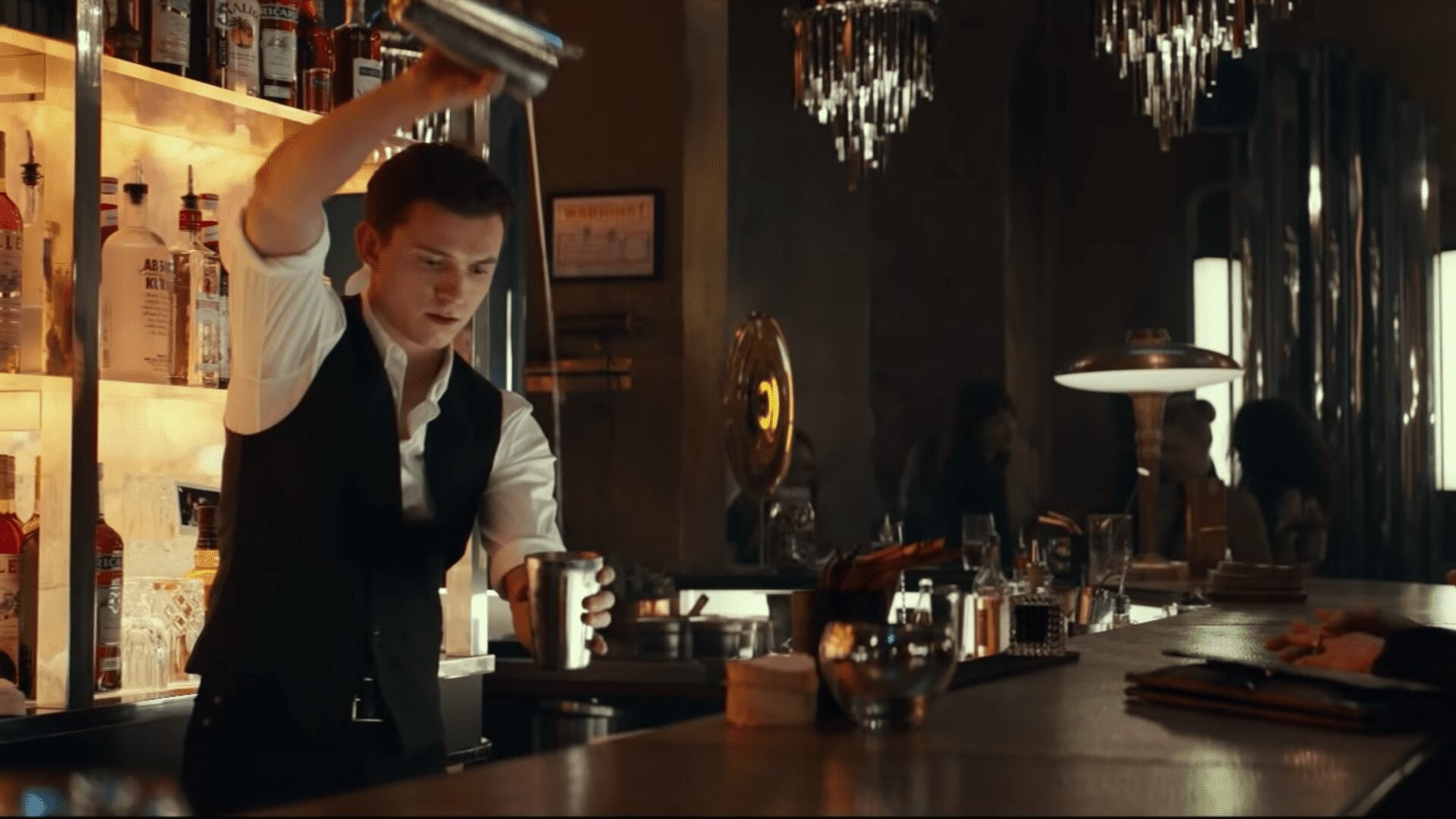 Nathan Drake - Bartender. 