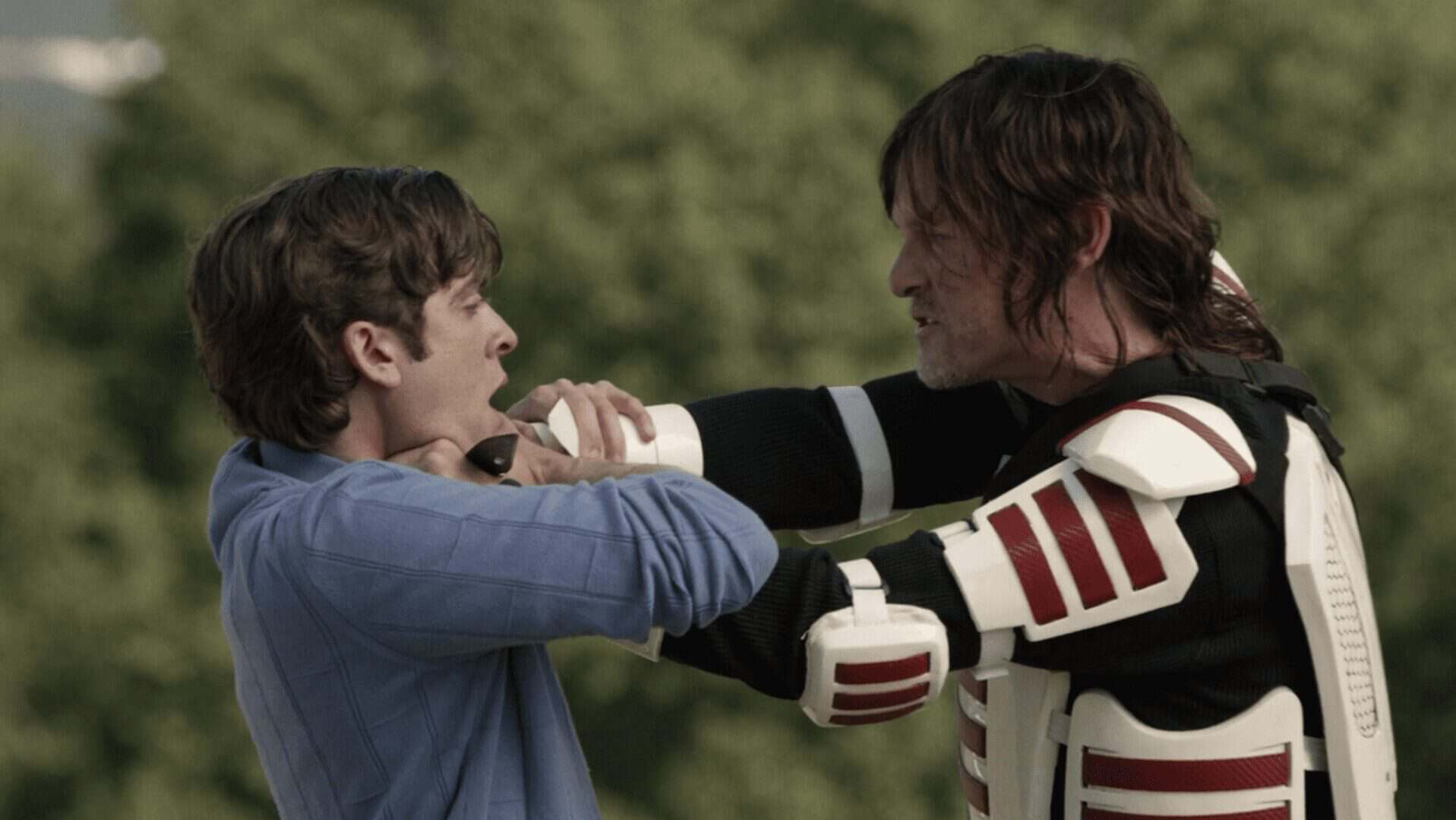 Daryl and Sebastian - The Walking Dead.