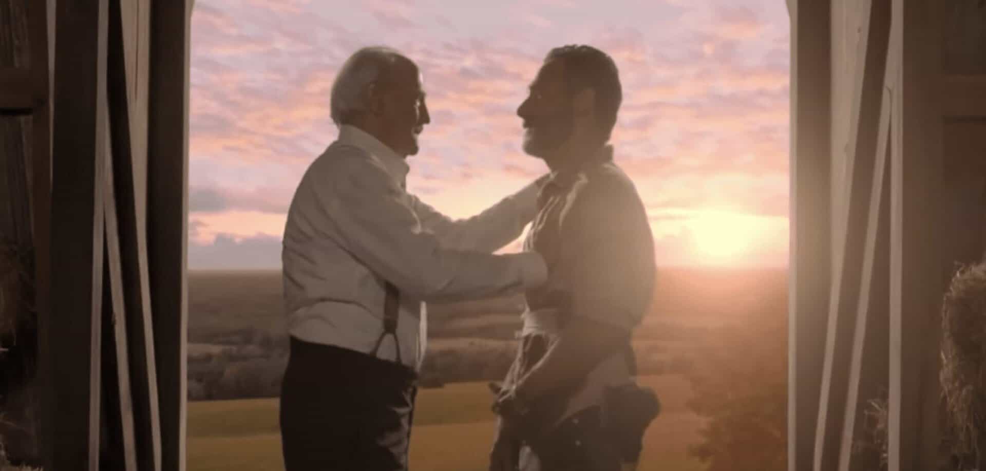 Hershel and Rick - The Walking Dead.