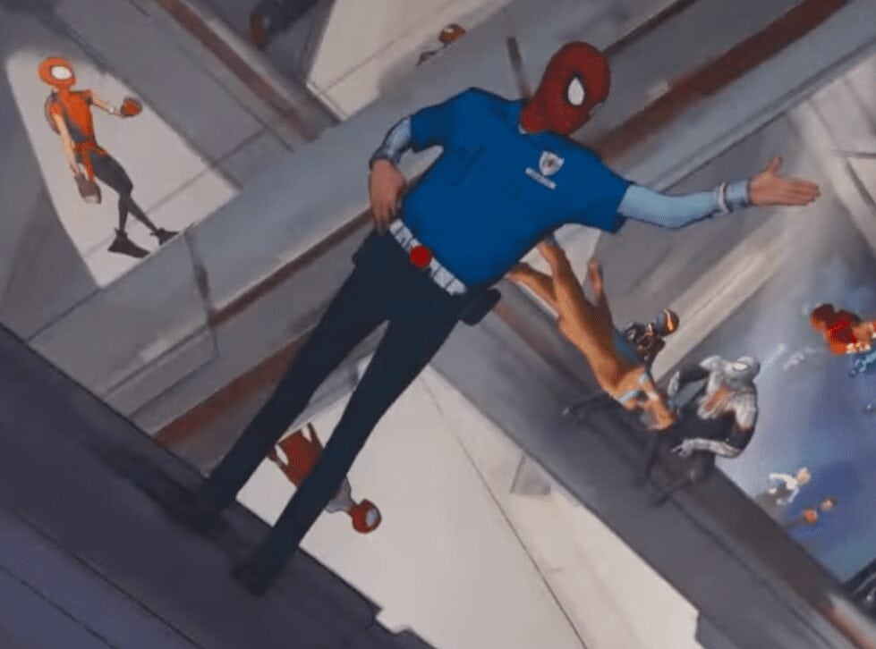 Spider-Cop and Mangverse Spider-Man