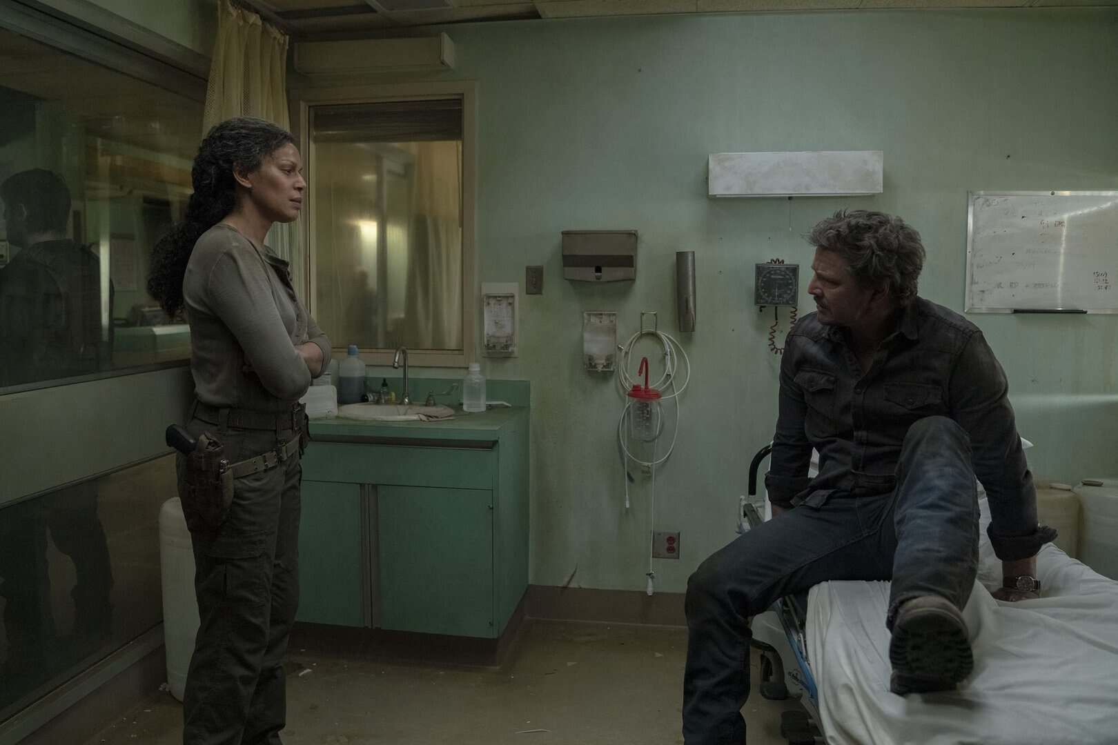 Joel and Marlene - The Last Of Us. 