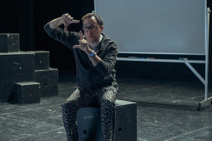 P.J Byrne as Adam Bourke.