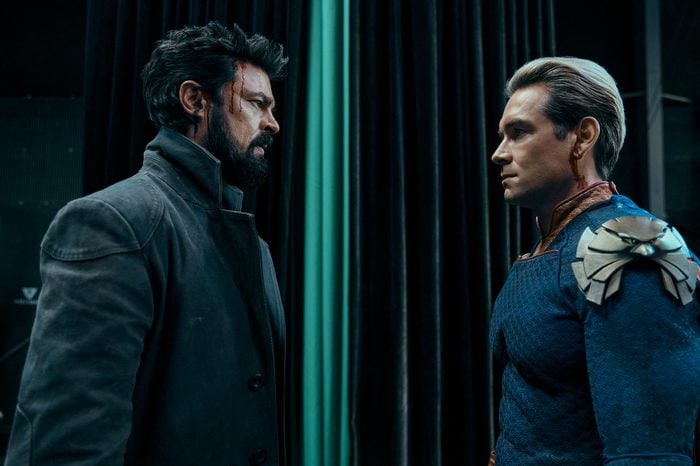 Butcher and Homelander - The Boys.