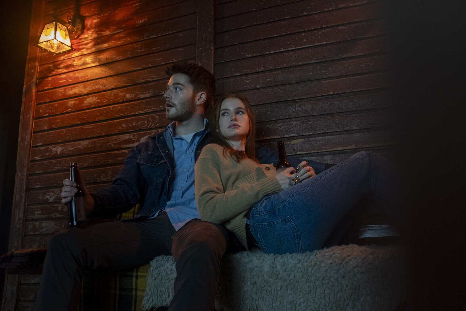 Froy Gutierrez and Madelaine Petsch as Ryan and Maya.